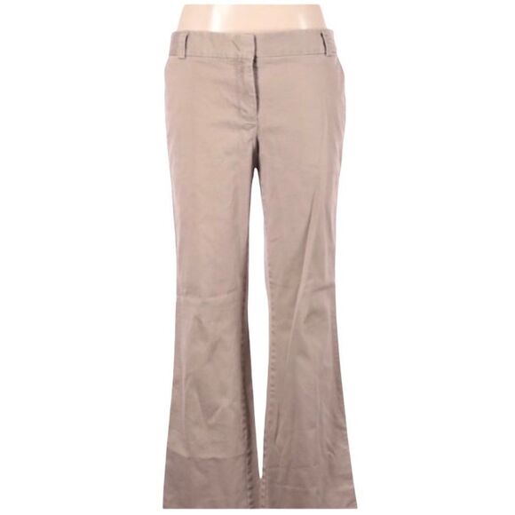 J. Crew Factory Tan “City Fit” Regular Stretch Wide Bootcut Flare Chino Pants - Picture 1 of 7